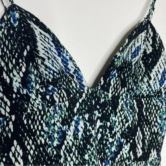 NBD Only Way Dress in Blue & Green Size Small Mini Dress Revolve - Picture 4 of 6